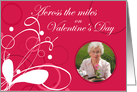 Across the Miles Happy Valentine’s Day Customizable card