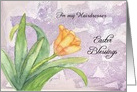 Easter Blessings - Tulip -Customizable for any Relation card