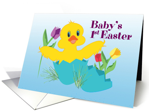 Wishing You a Happy Easter - Baby Boy card (1469324)