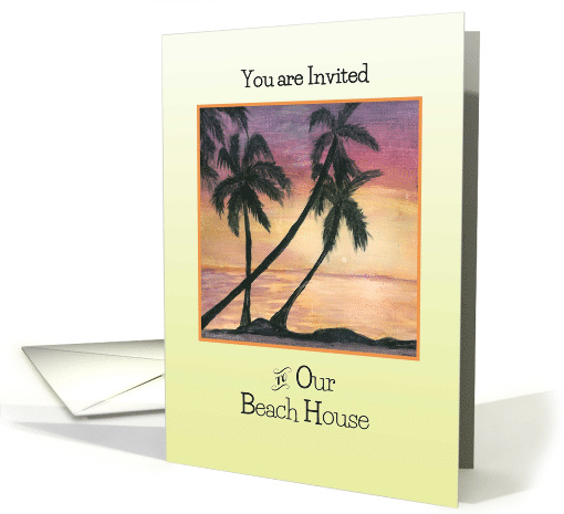 Invite to Beach House card (1473422)