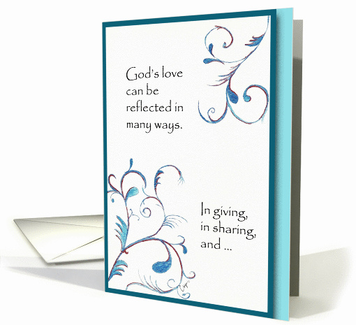 Friendship, God's Love, Religious card (863539)