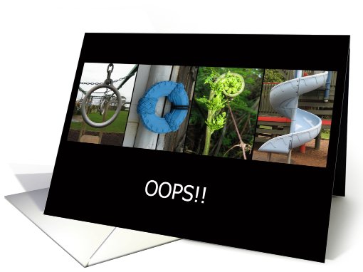 OOPS card (448795)