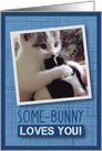 Kitty Bunny card