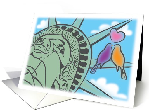 Liberty Love - Valentine card (455547)