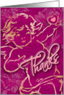 Cherub angel - Thank you card