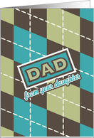 Dad argyle -...