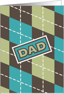Dad argyle - Father...