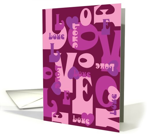 Lots of love - anniversary card (458007)