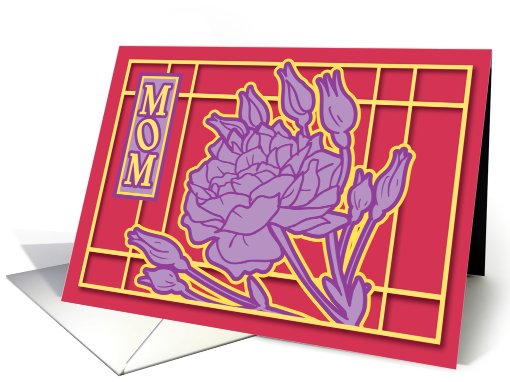Flower grid- birthday mom card (464699)