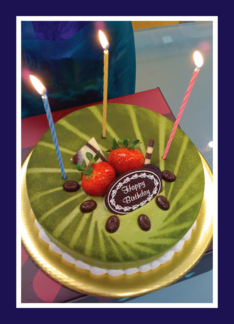 Birthday cake -...