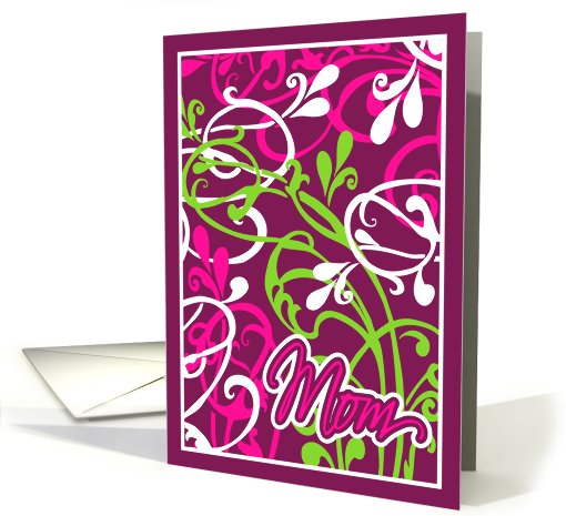 vines - birthday mother card (464818)