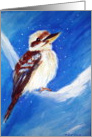 kookaburra birthday card