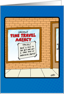 80’s time travel with parachute pants- Happy Birthday for him card