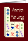 American Mah Jongg Card