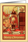 Merry Christmas nutcracker holiday card