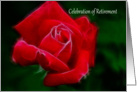 Celebration of Retirement Administrative Assistant fractal rose card