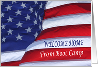 Welcome Home from Boot Camp card