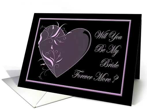 Will You Be My Bride Forever More? gay lesbian card (1148110)