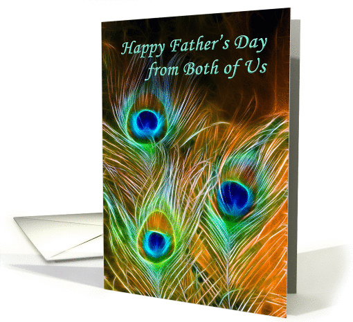 Happy Father's Day from twin children card (1154040)
