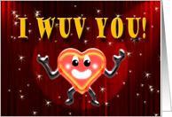 Valentine’s Day Heart sweetheart card