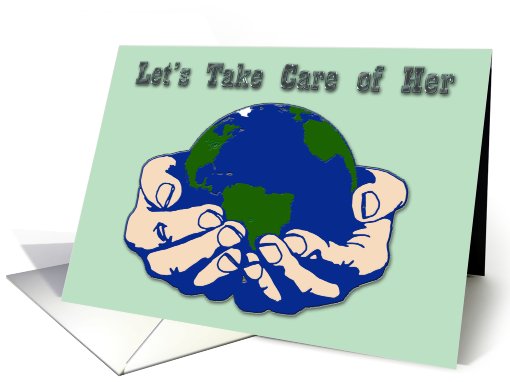 Earth Day Anniversary card (768224)