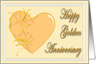 Happy Golden Anniversary card