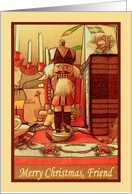Merry Christmas for friend card
