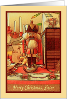Merry Christmas for sister card