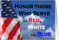 Veterans Day honor...
