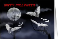 Happy Halloween night card