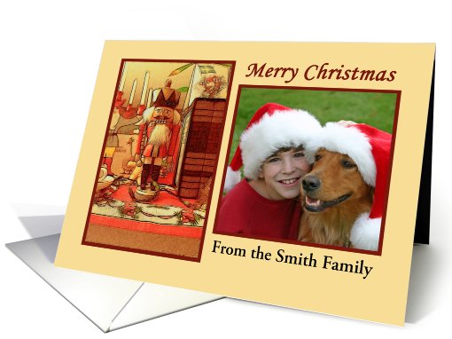 Merry Christmas Toy Soldier Nutcracker customizable card (849072)