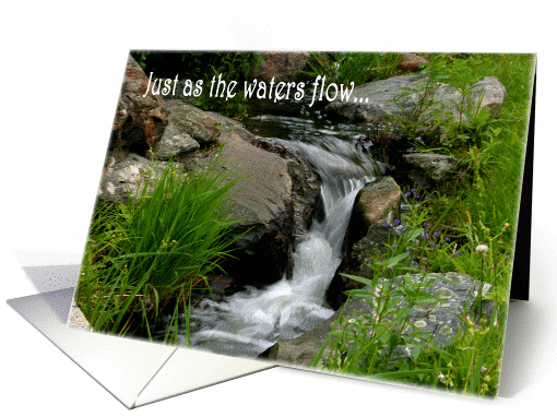 Mother-in-Law Day waterfall card (849329)