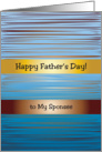 Father’s Day for Sponsee, abstract design card