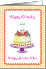Happy Birthday on Sweetest Day card