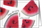 4th of July, moved, watermelon card