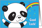 Good Luck, Panda, rainbow card