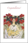 Congratulations, money enclosed, quinceanera card