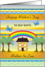 Mother’s Day, Son’s Mother In Law card