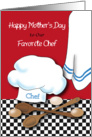 Mother’s Day to Chef, kitchen card