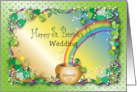 Congratulations St Patrick’s Day Wedding card