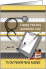 Happy Nursing Assistants Day, June 14 card