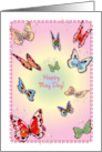 May Day May 1 Butterflies card