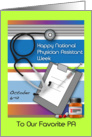 Nat. Physician Assistant Week, Oct. 6-12 card
