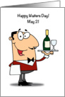 Happy Waiters Day, May 21st card