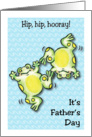 Father’s Day, Like a Son to Me, jumping frogs card