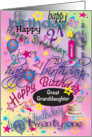 21st Birthday for Great Granddaughter card