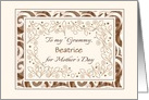 Custom Name Like my Grammy Mother’s Day card