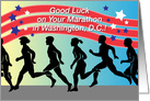 Good Luck on Military Marathon, Washington, D. C. card