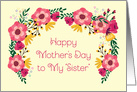 Mother’s Day Like a Sister, Flowers card