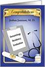 Custom Congratulations Dermatology Residency Graduation card